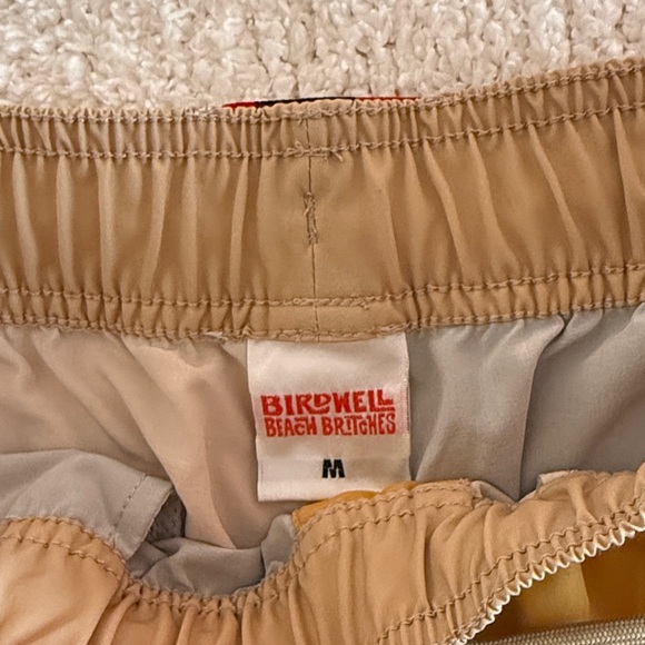 Birdwell Beach Britches Brown and Muatard Yellow Board Shorts / M - Picture 2 of 8